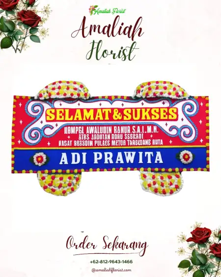 Papan Bunga Ucapan Selamat Ranca Kalapa